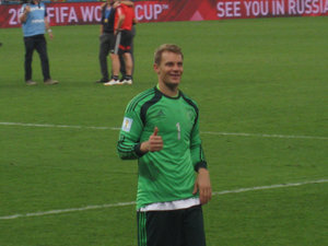 Neuer, the best goalkeeper at the World Cup