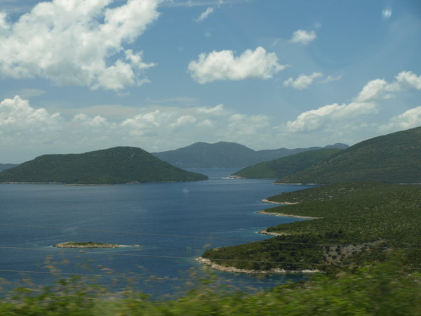 Coast Road from Dubrovnik heading north