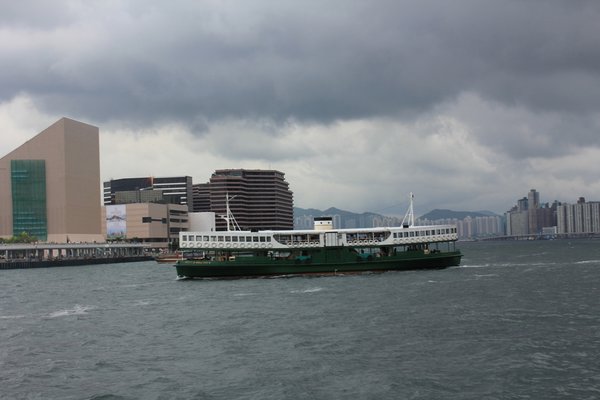 Ferry ride to Hong Kong Island