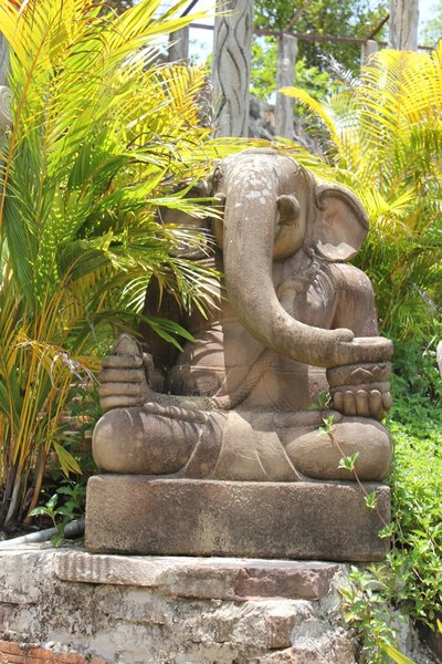 Statue at the Ruins