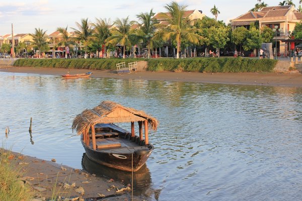 Boat on the Hoi An River
