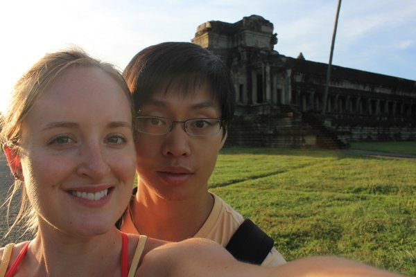 Us + Angkor Wat
