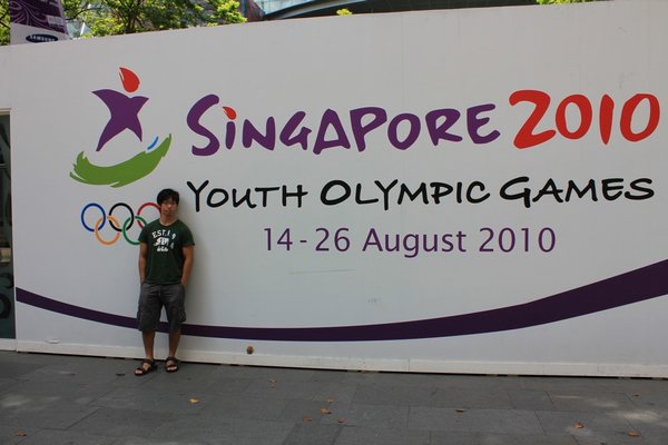 Youth Olympics were arriving shortly after we left