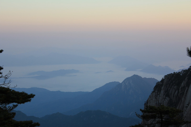 Cloud cover at Sunrise