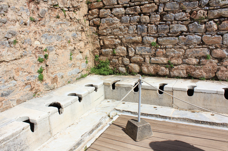 Ancient toilets