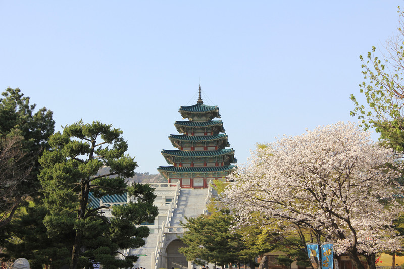 Outside of the Gyeongbokgong Palace