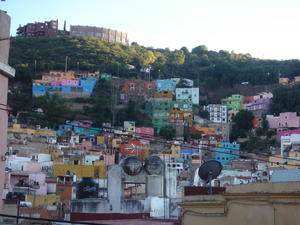 homes on the hill...guanajuato