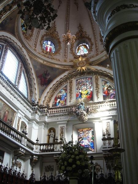 inside cathedral