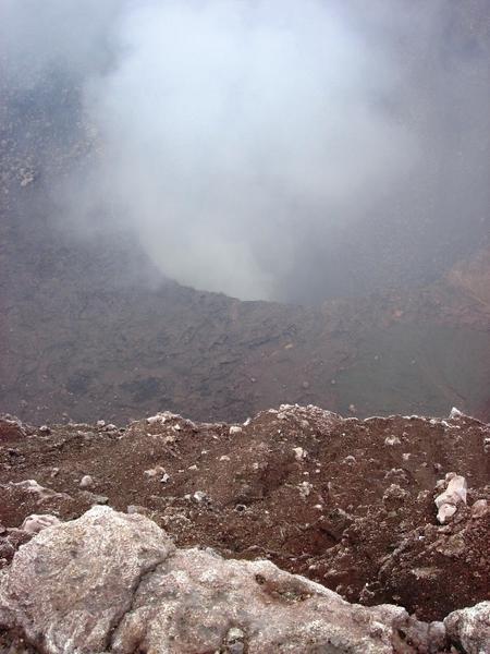 the crater of masaya