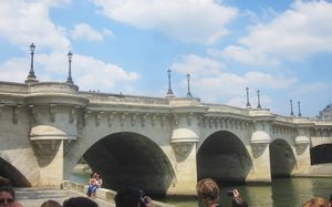 new bridge, it's the oldest on in paris though. ha ha ha