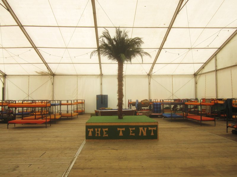 The Tent... inside