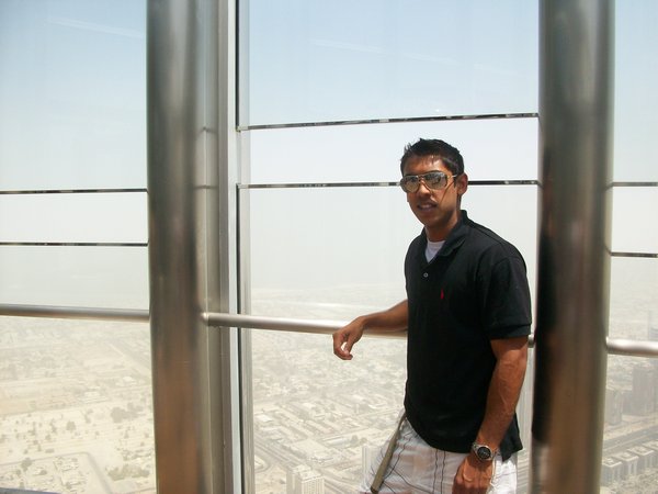 Me at the Burj