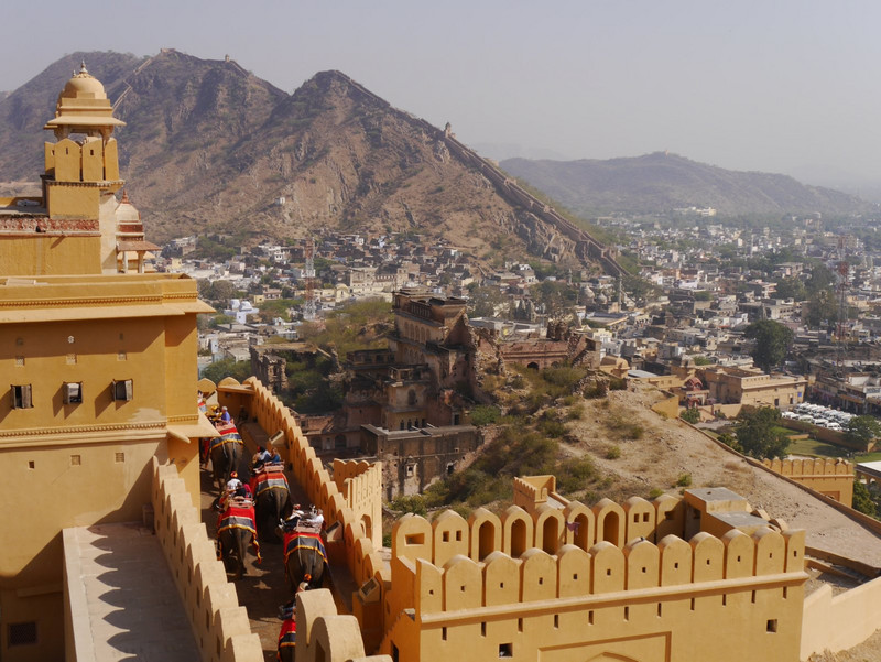 View from  Amber Fort