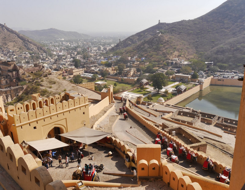 View from  Amber Fort