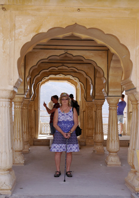 Me at   Amber Fort 