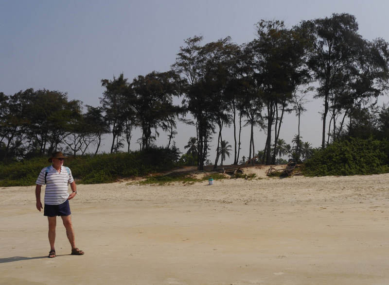 South Goa beach and Bob
