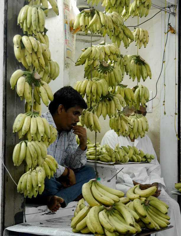 Crawford Market the Banana Man