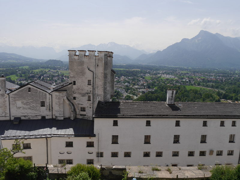 Mountains from the castle