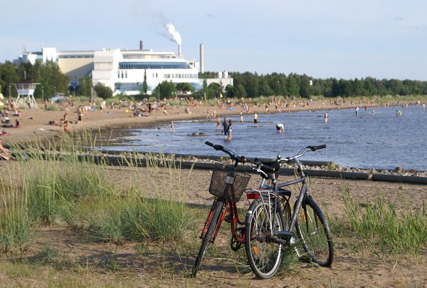 Oulu Campsite beach