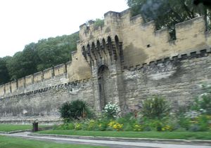 City walls of Avignon