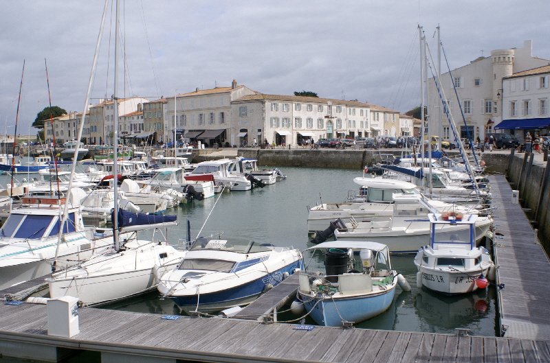 St Martin de Re - delightful harbour
