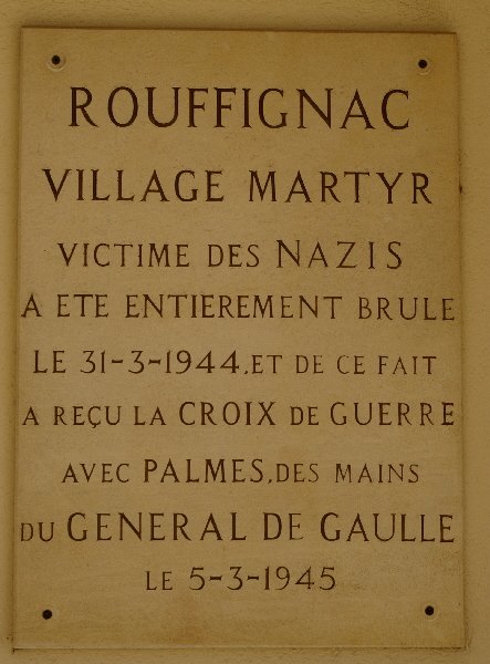 Rouffignac, Village Martyr