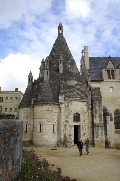 Fantastic kitchen building for the Fontevraud Abbey
