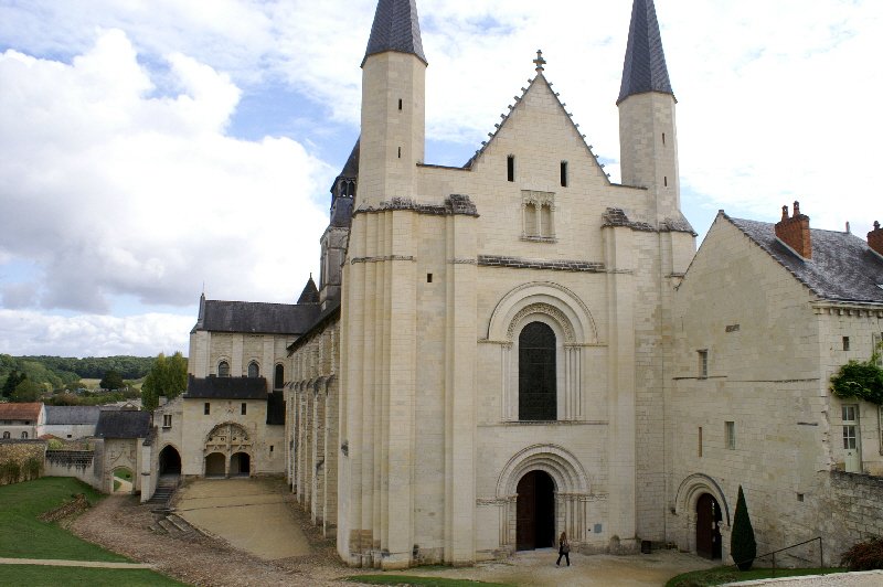 Fontevraud Abbey - main view of the church