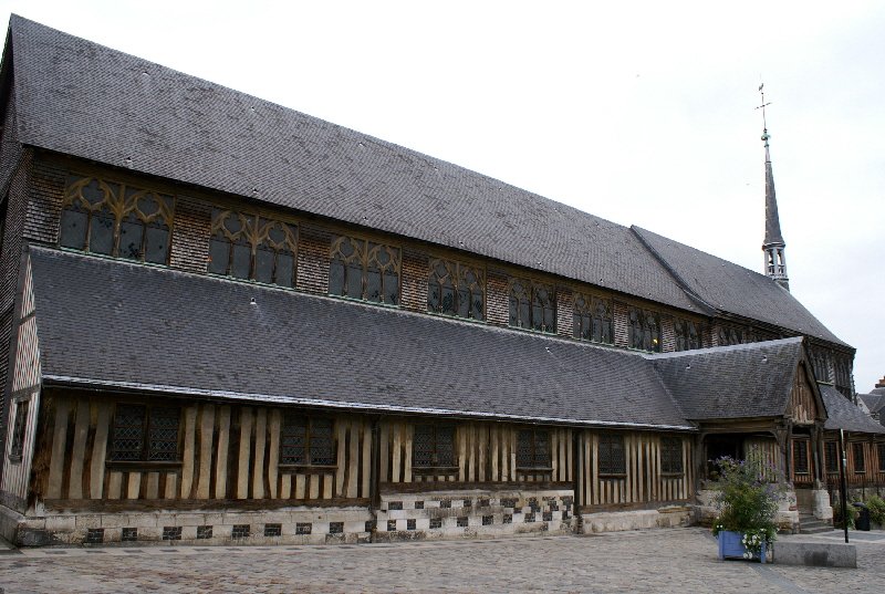 Honfleur fantastic wooden church
