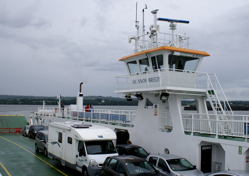 Ferry across the Shannon