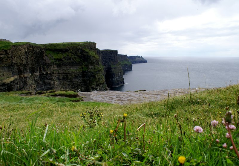 Fantastically high cliffs of Moher