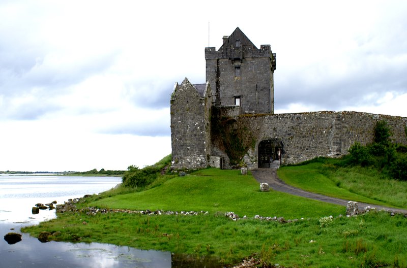 Dunguaire Castle.  On the front page of our guide book but I took this picture.