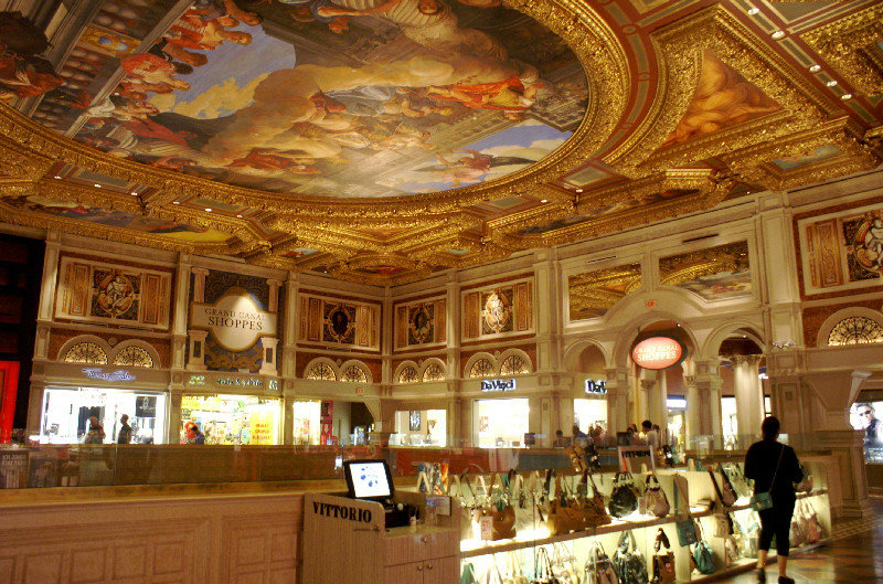 Las Vegas Hotel ceiling painting Photo