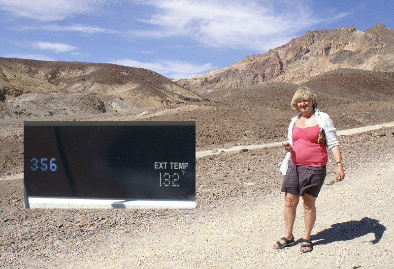 Artist’s Palette Death Valley 132 degrees  (314)