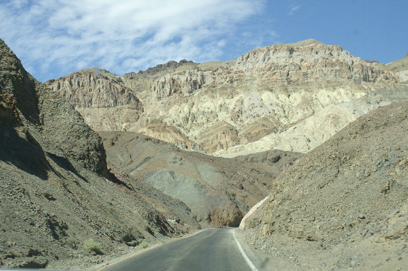 Spectacular drive down from Artist’s Palette Death Valley (351)
