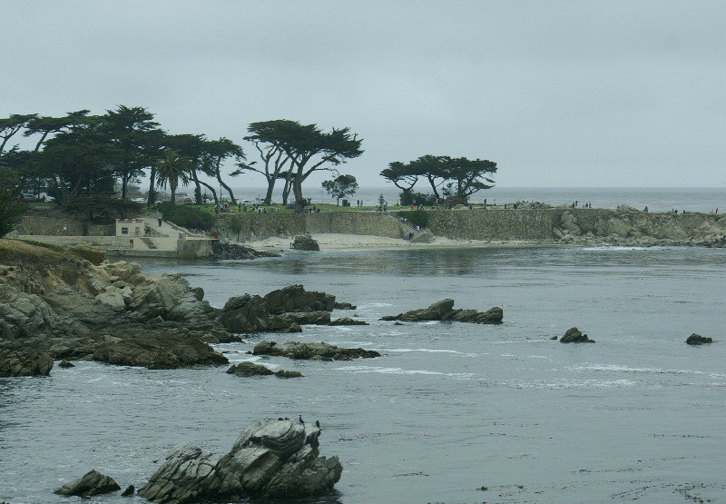 Start of 17 mile drive