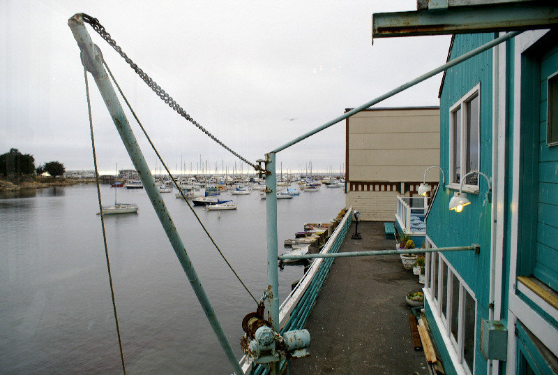 Fisherman's Wharf Monterey - from our dining table