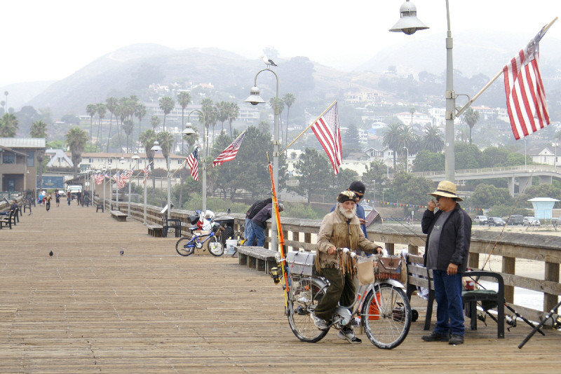Ventura Pier and some 'characters'