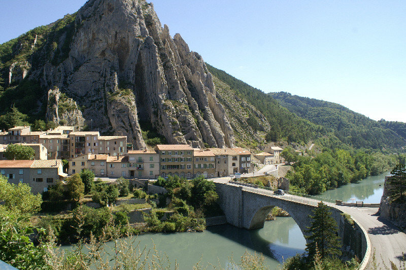 and then we came to spectacular Sisteron