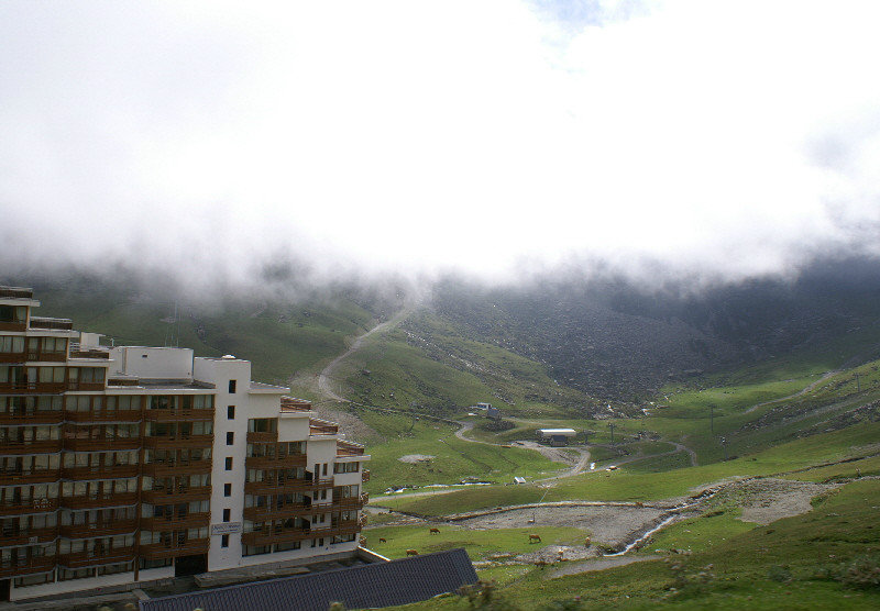 La Mongue ski station on Col de Tournalet