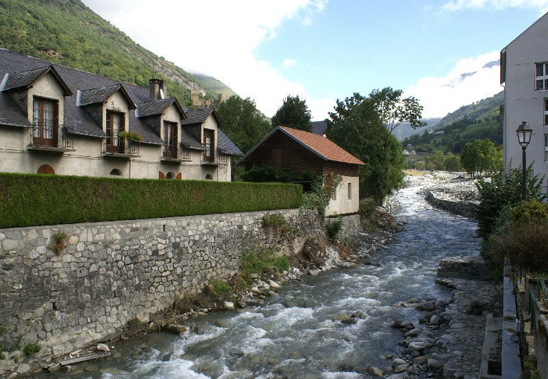 The river at Luz-st-Sauveur - after the storm