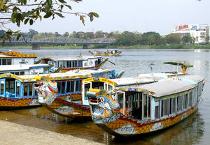 Boat Station Hue Perfume River