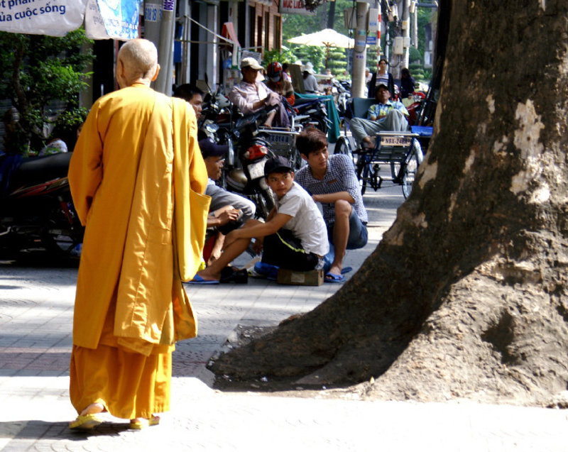 A Saigon monk