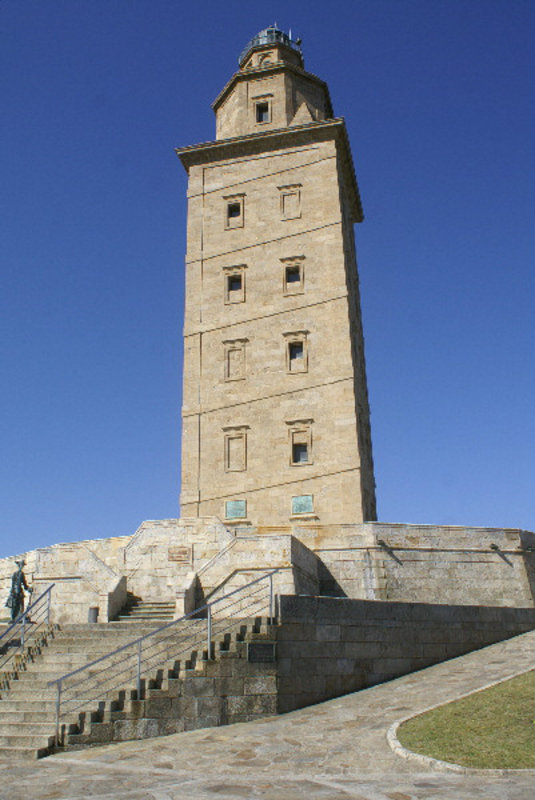 Tower of Hercules A Coruna - a World Heritage site