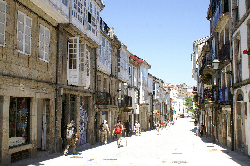 Santiago di Compostela - pilgrim's way in