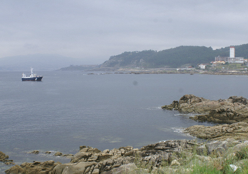 Coast line below Vigo but still in Spain