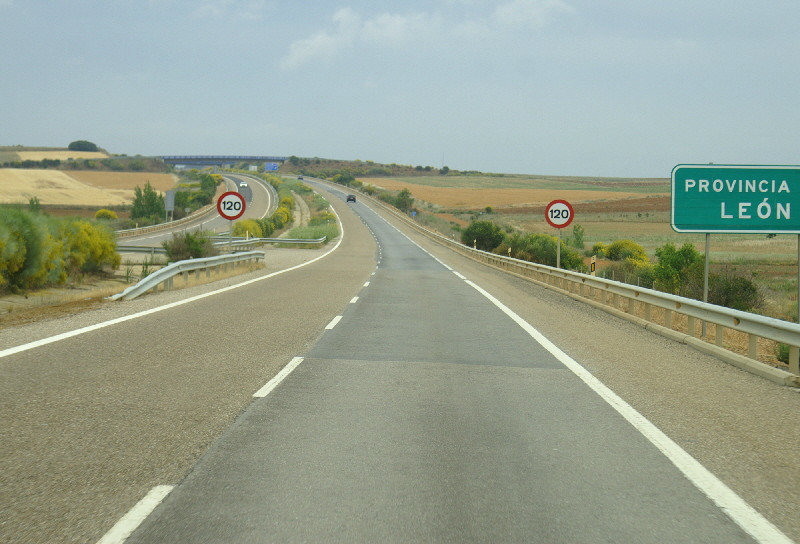 Braganca to Ribadesella - now in Spain
