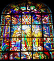 Verdun Cathedral has a superlative collection of stained glass windows. This is just one of them