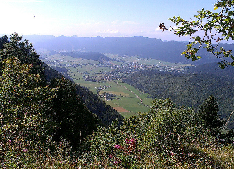 View over the Autrans valley
