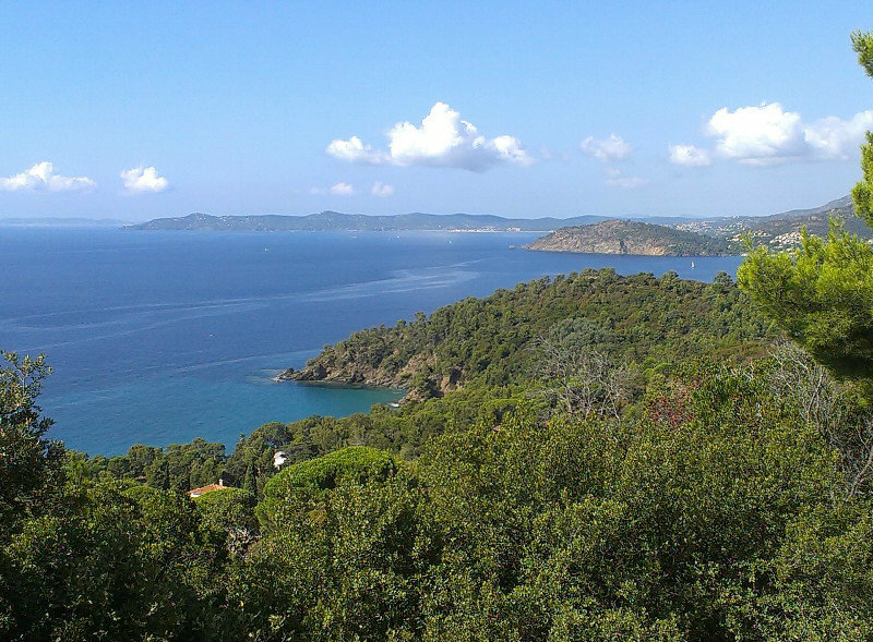 Viewpoint a couple of miles west of Cavalaire sur Mer